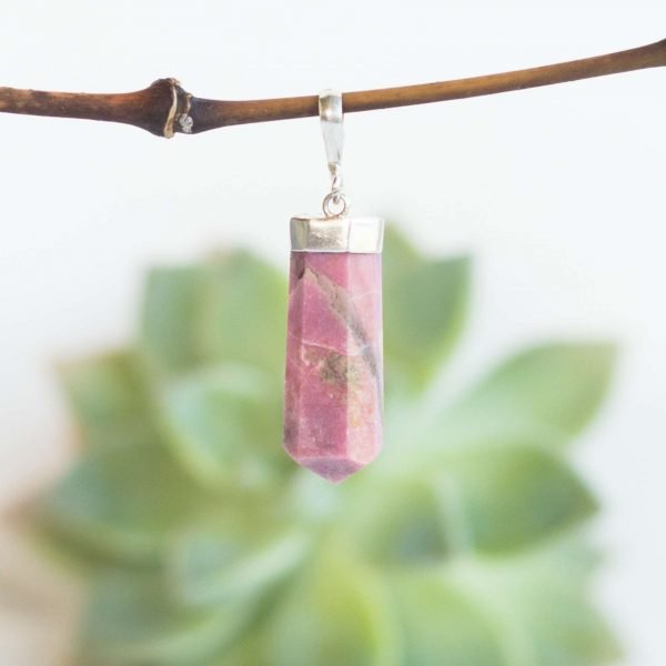 Rhodonite pendant