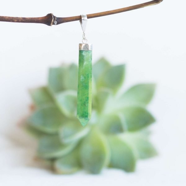 Grossular garnet pendant - Image 2