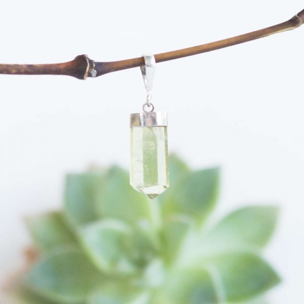Lemon quartz pendant - Image 2