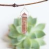 Rutilated quartz pendant