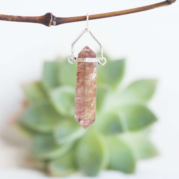 Rutilated quartz pendant - Image 2