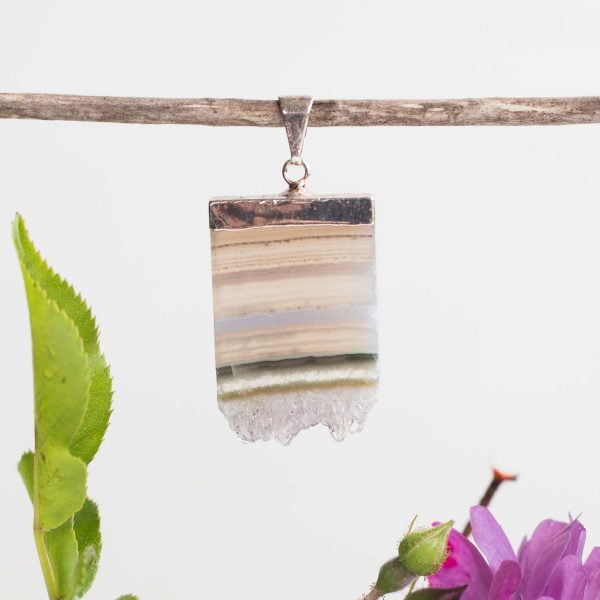 Amethyst agate pendant - Image 2