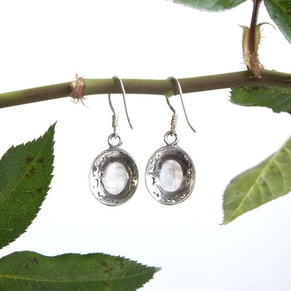 Moonstone earrings - Image 3