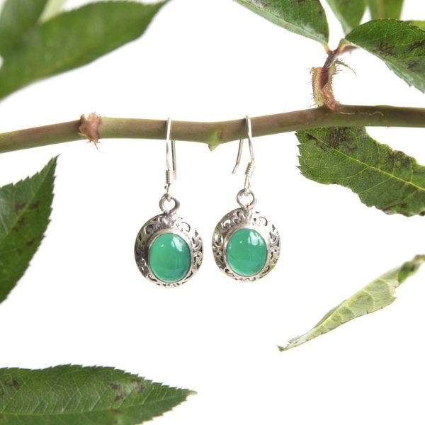 Agate earrings