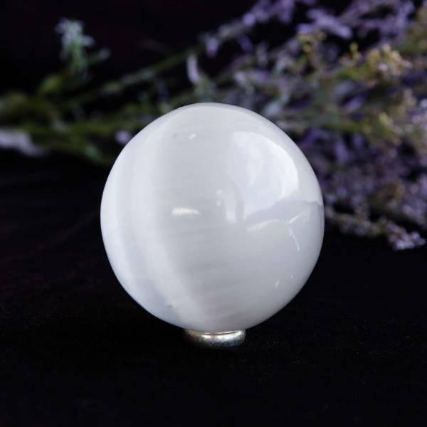 Selenite sphere