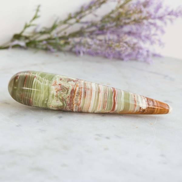 Banded calcite massage wand - Image 3