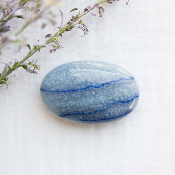 Blue quartz 'soapstone'