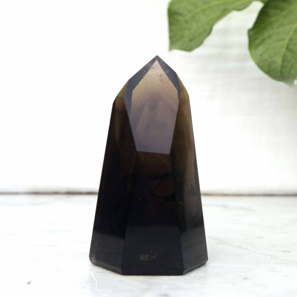 Smokey quartz tower
