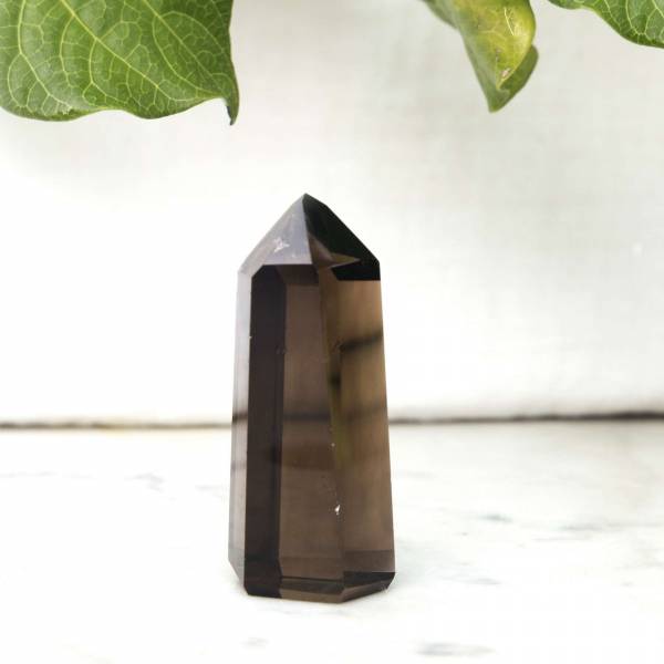 Smokey quartz tower