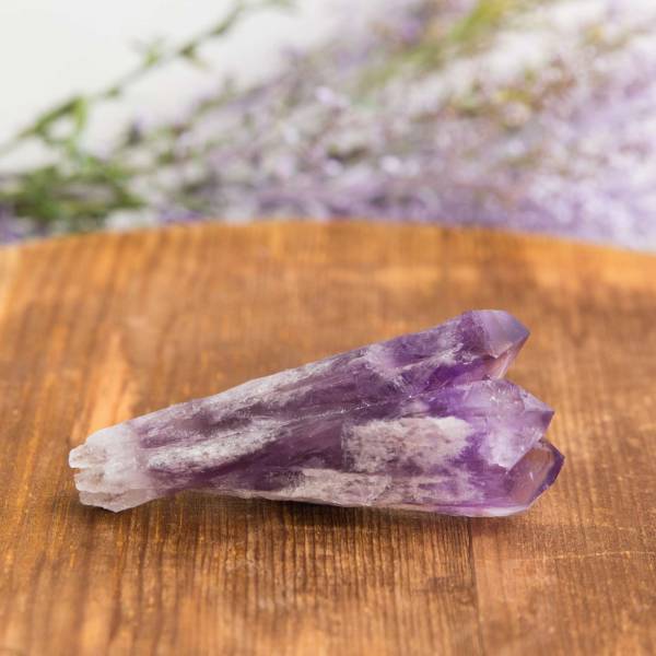 Cathedral amethyst point