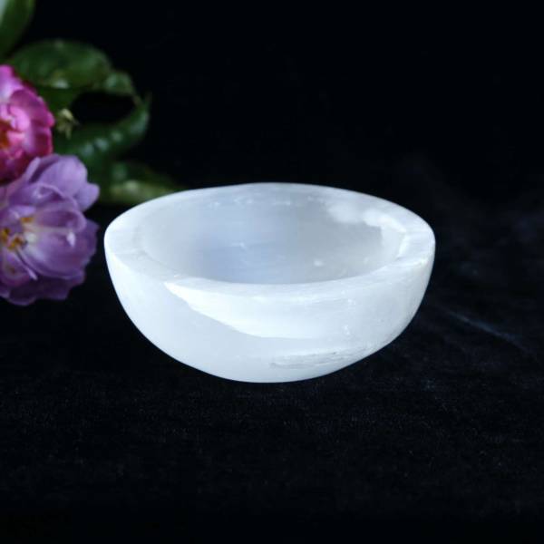 Selenite bowl