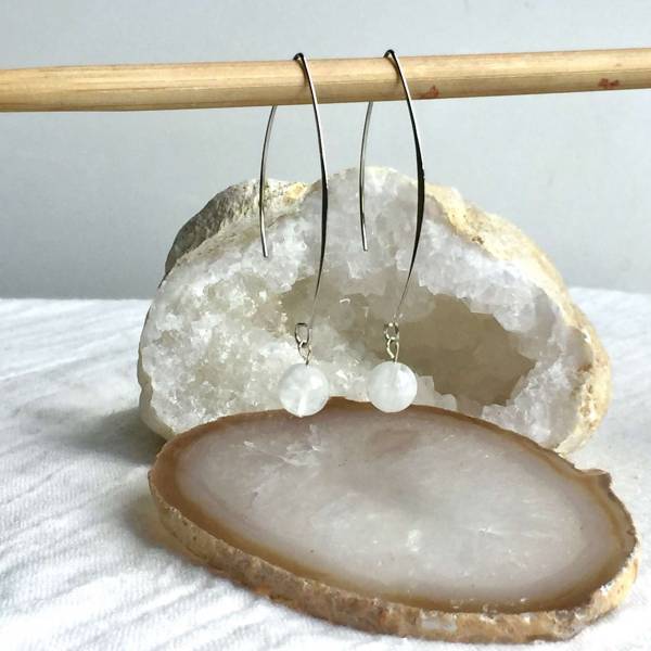Moonstone earrings - Image 3