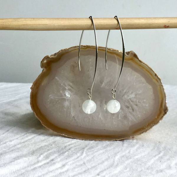 Moonstone earrings - Image 2