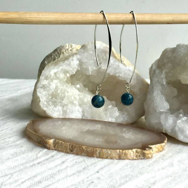 Apatite earrings - Image 2