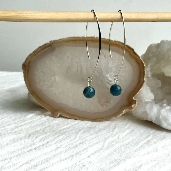 Apatite earrings - Image 3