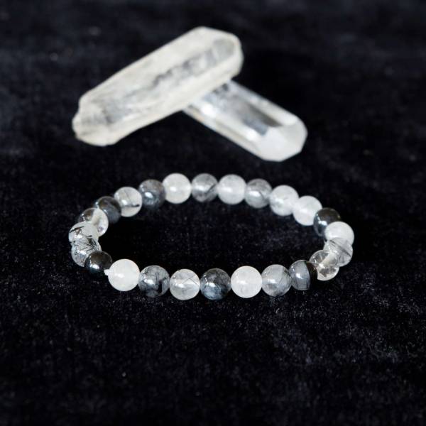 tourmaline in quartz bracelet