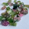 natural watermelon tourmaline gemstones