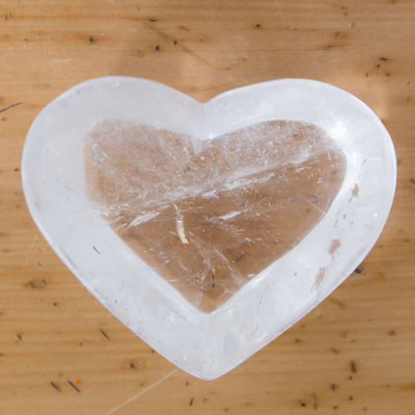Quartz heart dish - Image 3