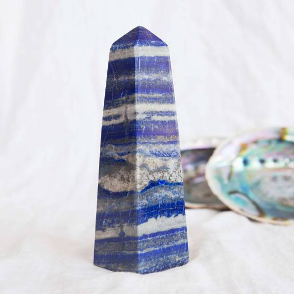 Lapis lazuli obelisk