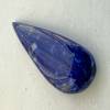 Lapis lazuli teardrop gemstone