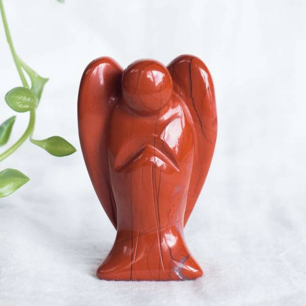 Red jasper angel