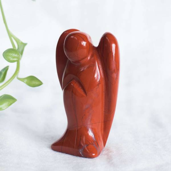Red jasper angel - Image 2