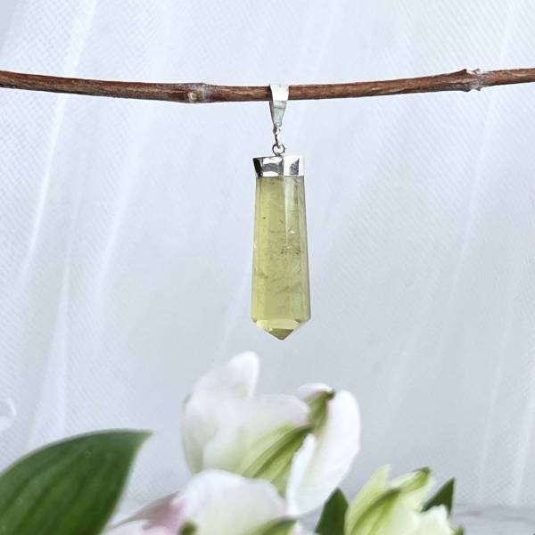 Lemon quartz pendant - Image 2