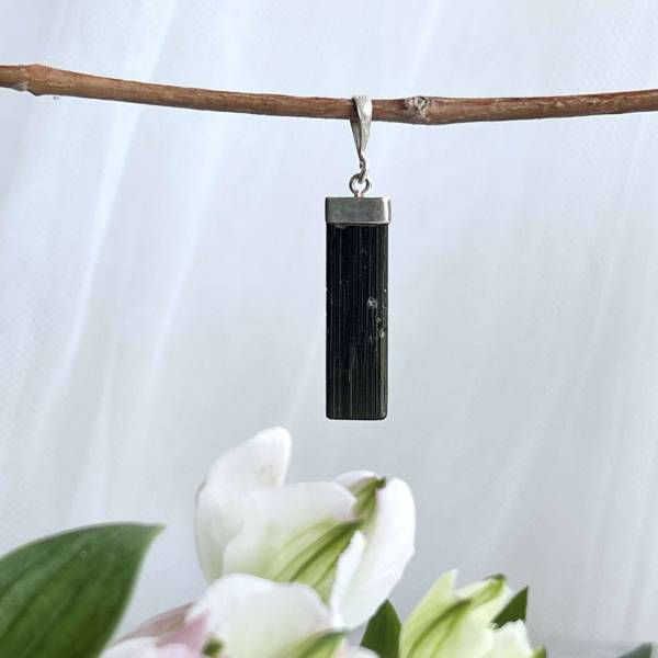 Black tourmaline pendant - Image 2