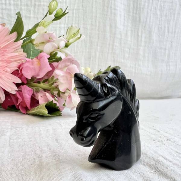 Obsidian unicorn