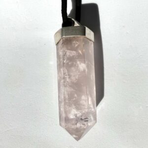 Rose quartz pendant - Image 6