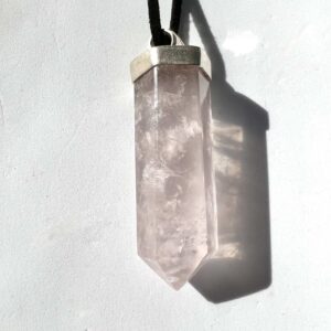 Rose quartz pendant - Image 4