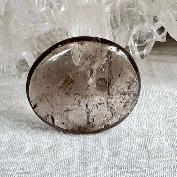 Smokey quartz palmstone - Image 3