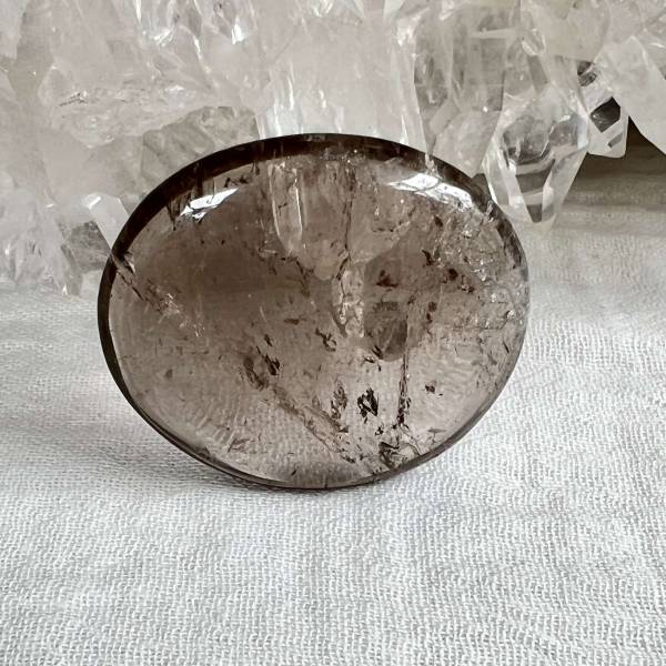 Smokey quartz palmstone - Image 4