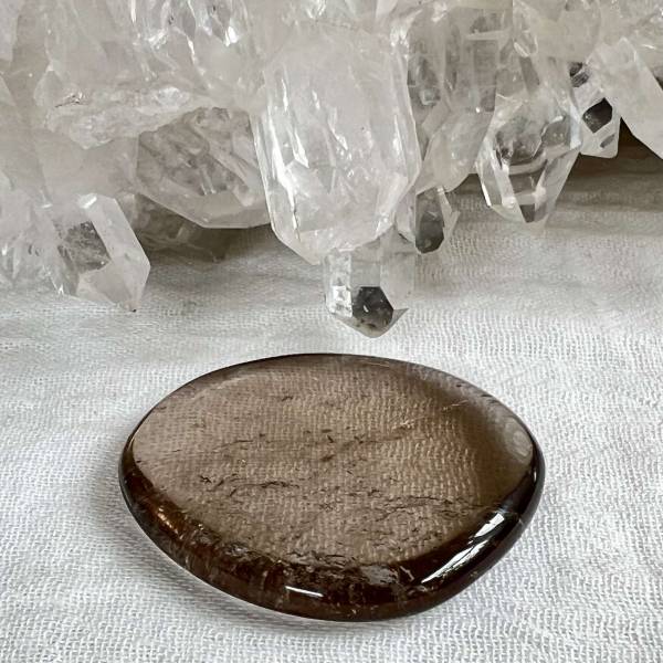 Smokey quartz palmstone - Image 2