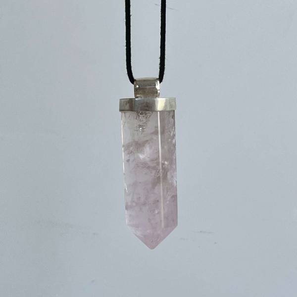 Rose quartz pendant - Image 3