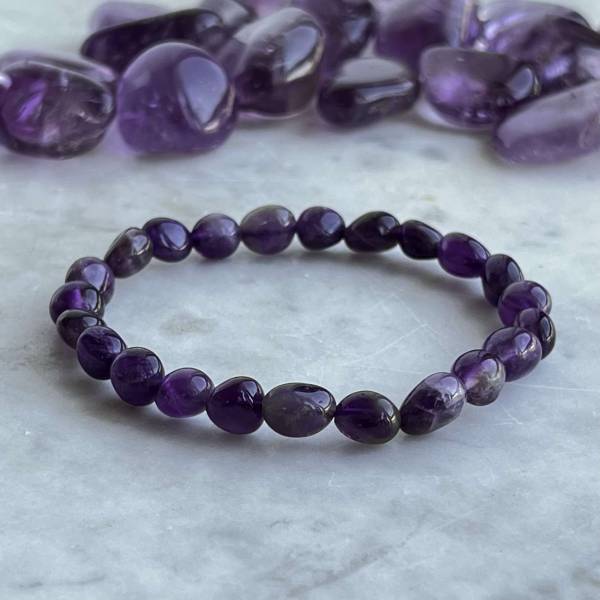 Amethyst bracelet