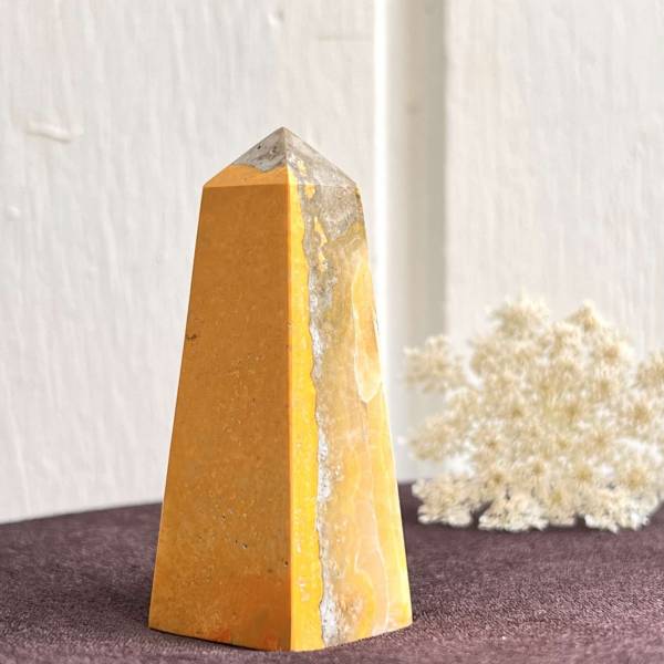 Bumble bee jasper obelisk - Image 2