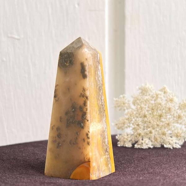 Bumble bee jasper obelisk - Image 3