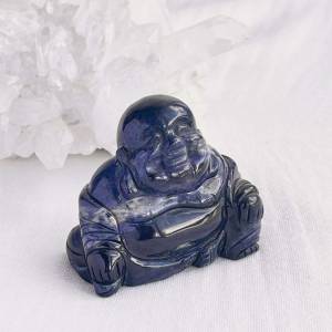 Sodalite buddha