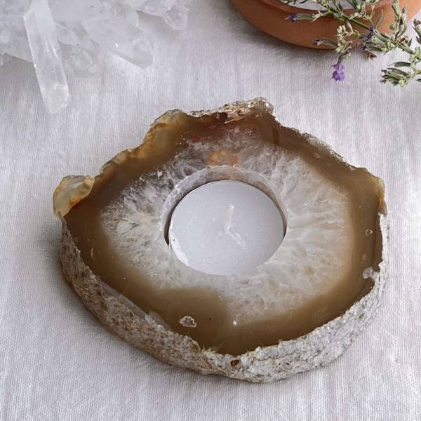 Agate tea light - Image 2