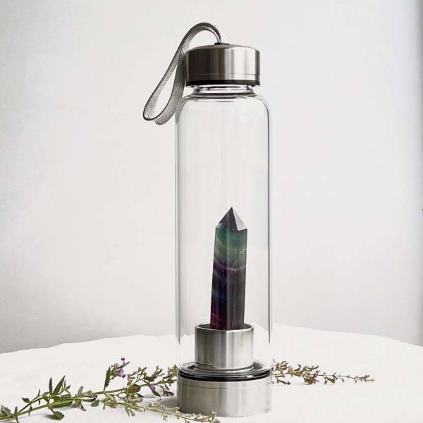 Fluorite water bottle - Image 4
