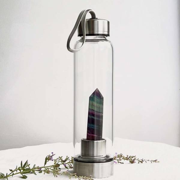 Fluorite water bottle - Image 5