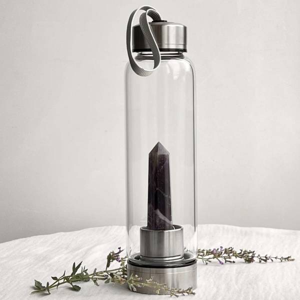 Amethyst water bottle - Image 3