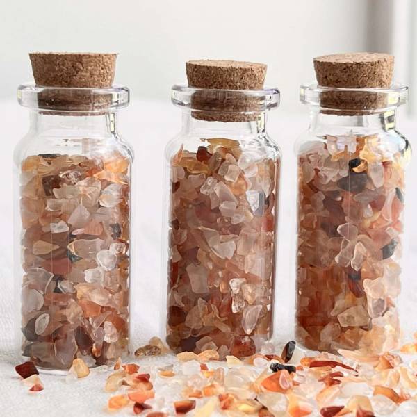 Carnelian gem bottle - Image 2