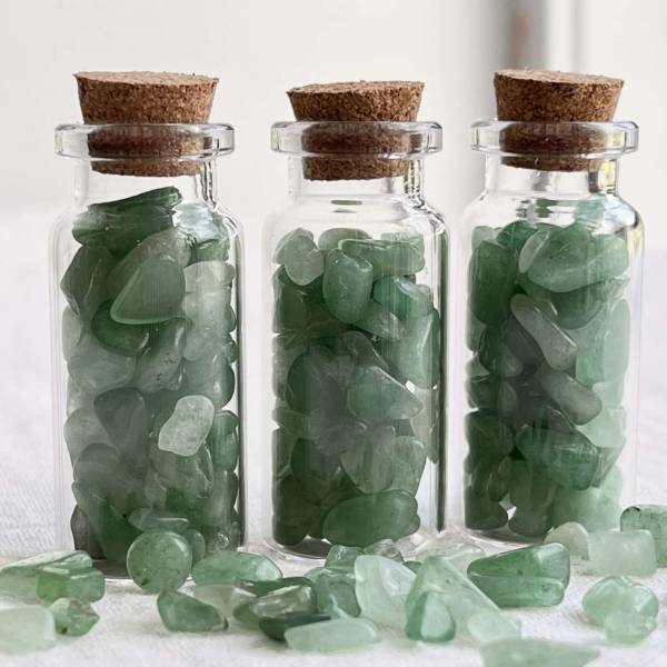 Aventurine gem bottle - Image 2