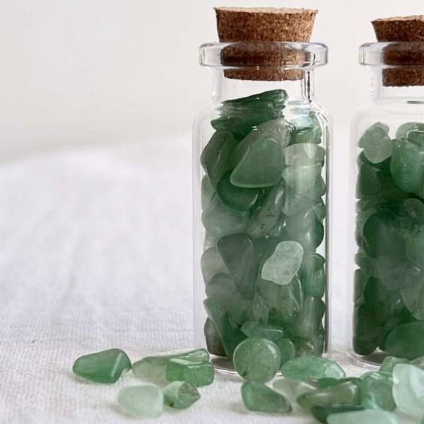 Aventurine gem bottle - Image 3