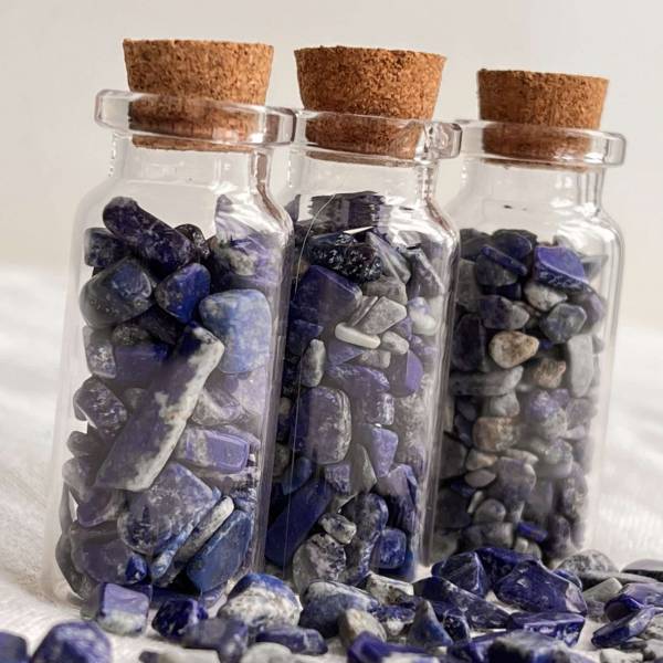 Lapis lazuli gem bottle - Image 2