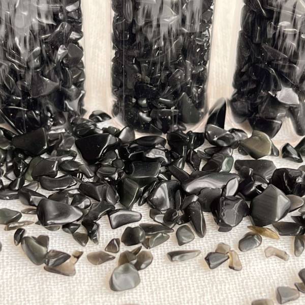 Obsidian gem bottle - Image 4