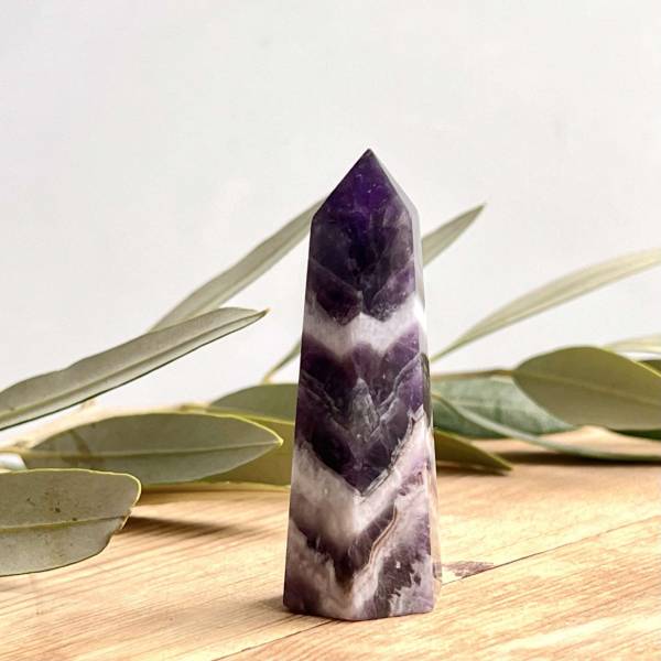 Chevron amethyst tower - Image 4