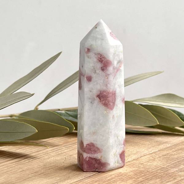 Pink tourmaline tower - Image 4